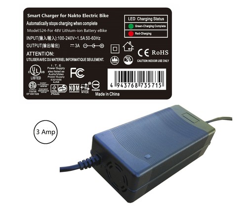 Charger for nakto - for, battery